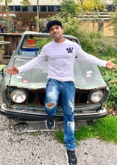 Devi Sri Prasad as seen in an Instagram Post in July 2022