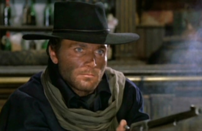 Franco Nero as the title character in 'Django' (1966)