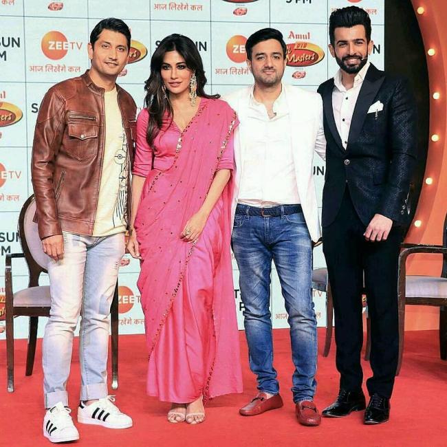 (From left to right) Marzi Pestonji, Chitrangada Singh, Siddharth Anand, and Jay Bhanushali as seen together in 2018