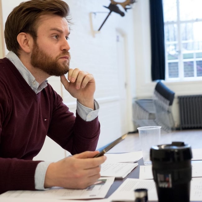 Iwan Lewis as seen in a picture that was taken in March 2018, at the Barn Theatre