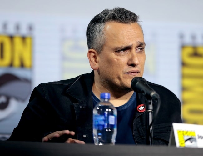 Joe Russo as seen while speaking at the 2019 San Diego Comic Con International, for 'A Conversation with the Russo Brothers', at the San Diego Convention Center in San Diego, California