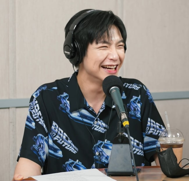 Kim Jae-hyun as seen in June 2021