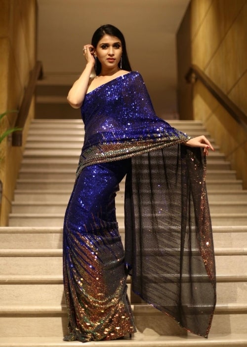 Mannara Chopra as seen in a picture that was taken in November 2021