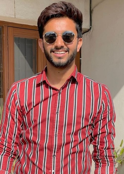 Mayank Markande as seen in an Instagram Post in February 2021