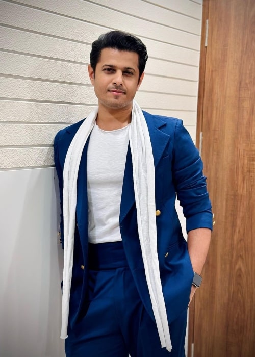 Neil Bhatt as seen while posing for the camera in February 2023