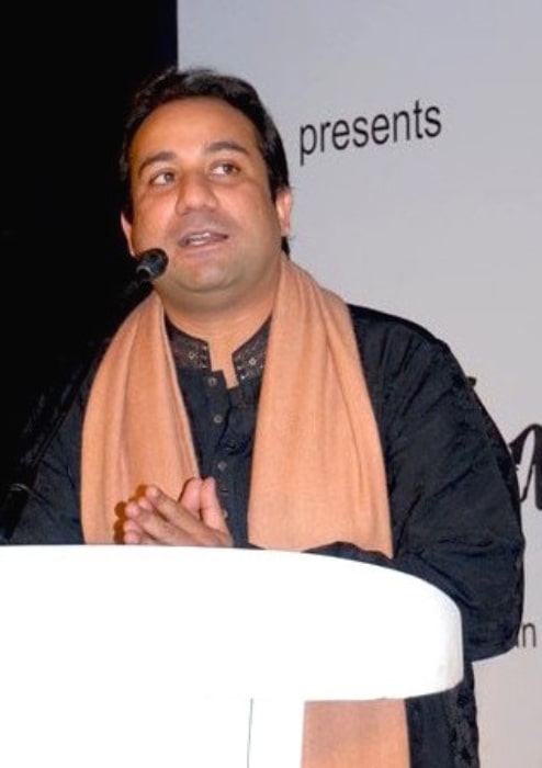 Rahat Fateh Ali Khan as seen at the launch of his album 'Charkha' in 2007