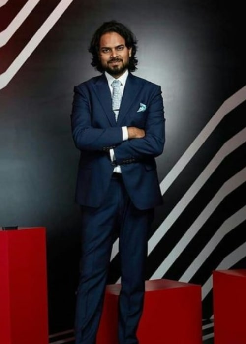 Rahul Mishra as seen in an Instagram Post in December 2019