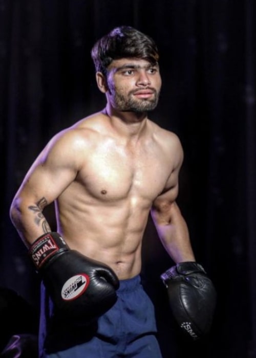 Rinku Singh as seen in an Instagram Post in September 2020