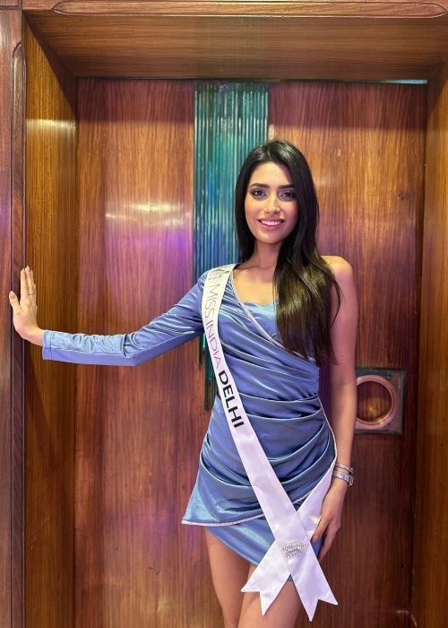 Shreya Poonja as seen in a picture that was taken in March 2023, in Mumbai, Maharashtra