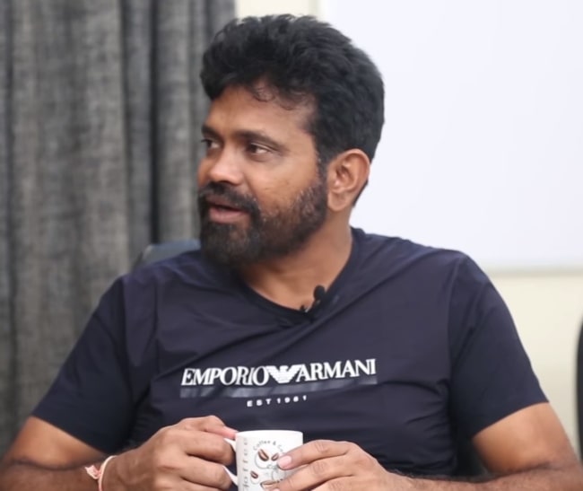Sukumar as seen while promoting 'Rangasthalam' (2018)