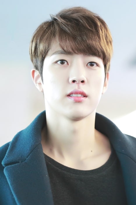 Sungyeol as seen while leaving Haneda Airport in December 2017