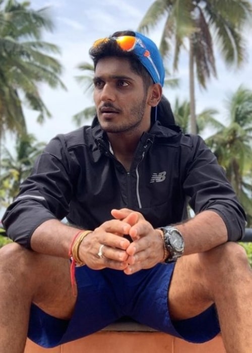 Tushar Deshpande as seen in an Instagram Post in September 2019