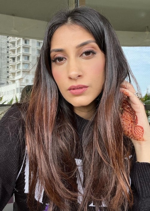 Anissa Malhotra as seen in a selfie in October 2022