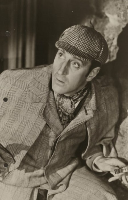 Basil Rathbone as Sherlock Holmes, circa 1930s