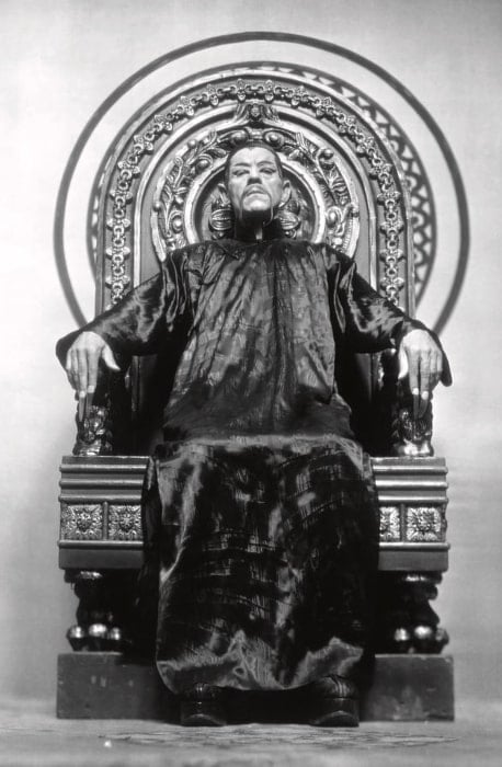 Boris Karloff as seen as Fu Manchu in 'The Mask of Fu Manchu' (1932)