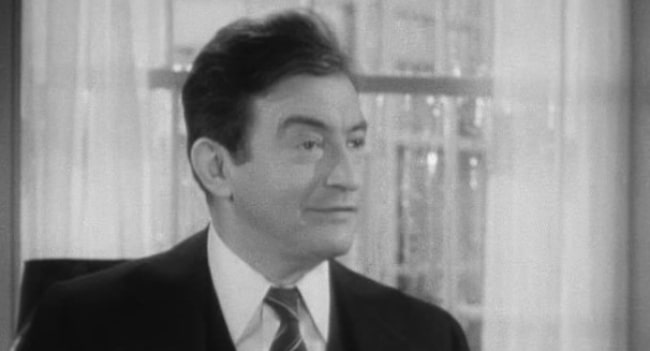 Claude Rains as seen in the trailer for 'Now, Voyager' (1942)
