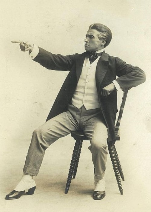 Claude Rains in one of his early theatre roles in 1912