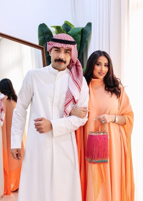 Farah Hadi as seen in a picture her husband Aqeel Al Raisi in May 2023
