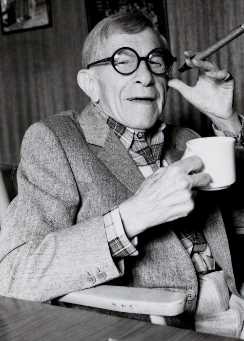 George Burns as seen in 1986