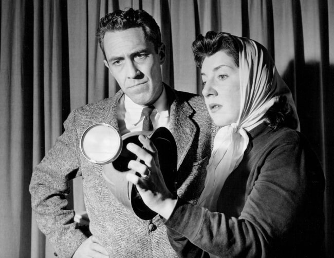 Jason Robards Jr. and Maureen Stapleton in 'Toys in the Attic' (Broadway, 1960)