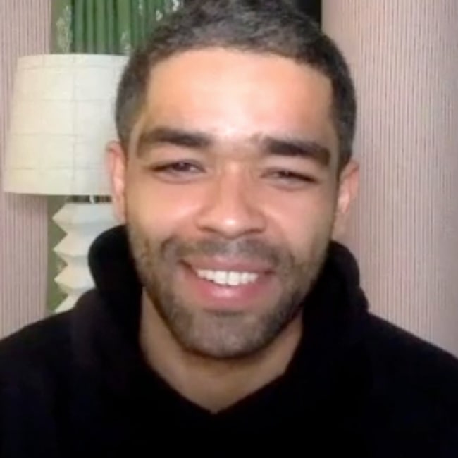 Kingsley Ben-Adir as seen during an interview for 'One Night in Miami' in January 2021