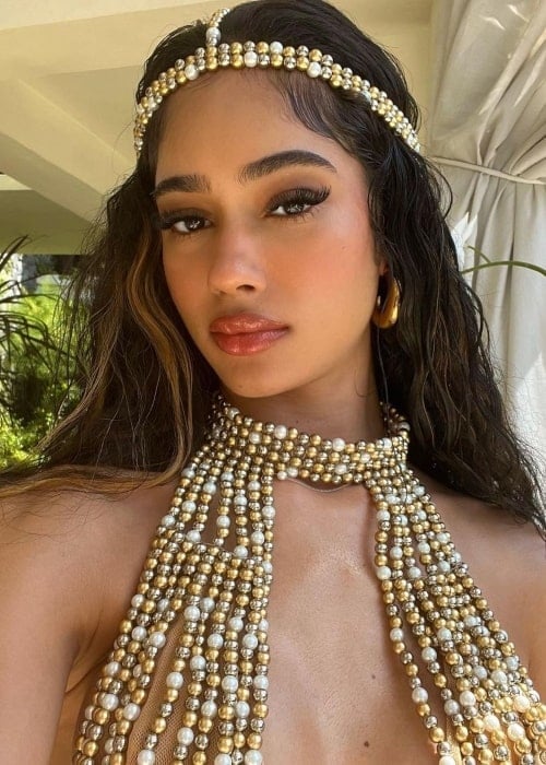 Lala Baptiste as seen in a selfie that was taken at Ubud, Bali, Indonesia in May 2023