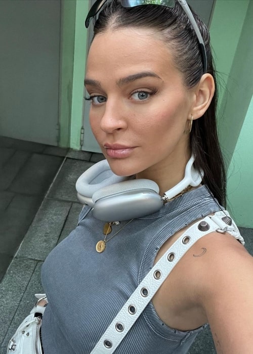 Laura Escanes as seen in a selfie that was taken in May 2023