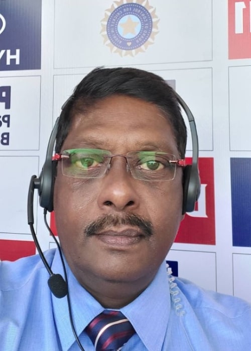 Laxman Sivaramakrishnan as seen in an Instagram Post in February 2021