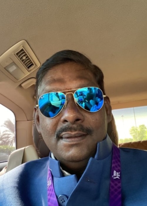 Laxman Sivaramakrishnan as seen in an Instagram Post in September 2021