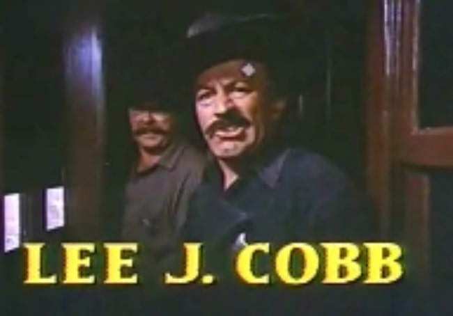Lee J. Cobb as seen in a cropped screenshot of the film 'How the West Was Won'