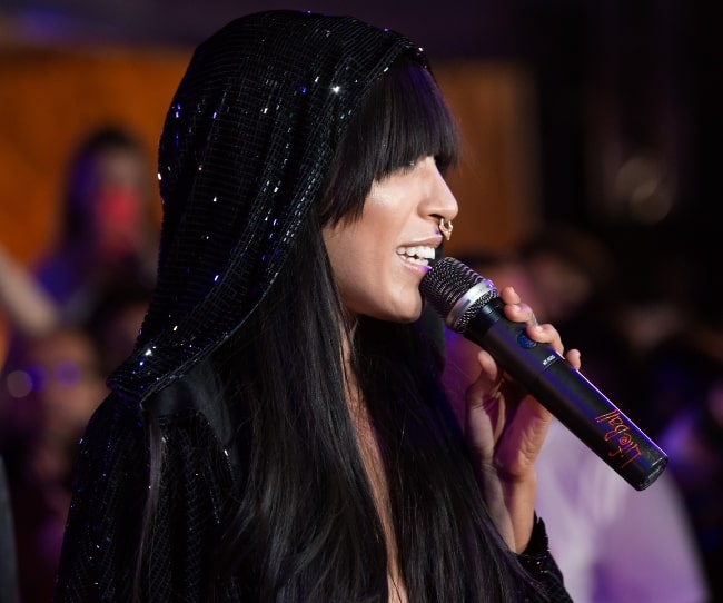 Loreen as seen while performing at the 2015 Life Ball in Vienna, Austria