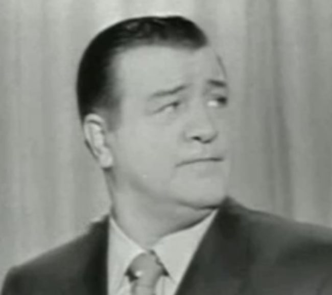 Lou Costello as seen in 'This Is Your Life'