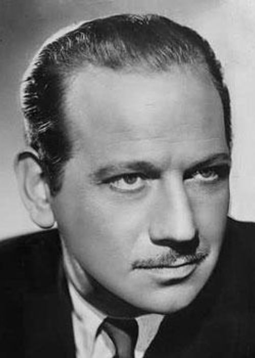 Melvyn Douglas as seen in a studio publicity portrait, circa 1939