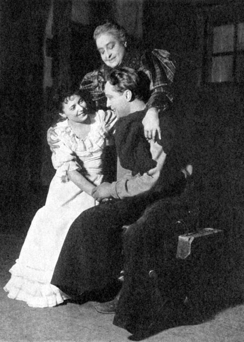 Miss June Walker, Miss Helen Westley, and Mr. Franchot Tone in Green Grow the Lilacs, current at the Guild Theatre in March 1931