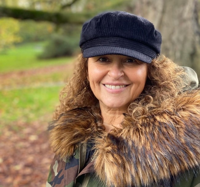 Nadia Sawalha pictured in November 2022