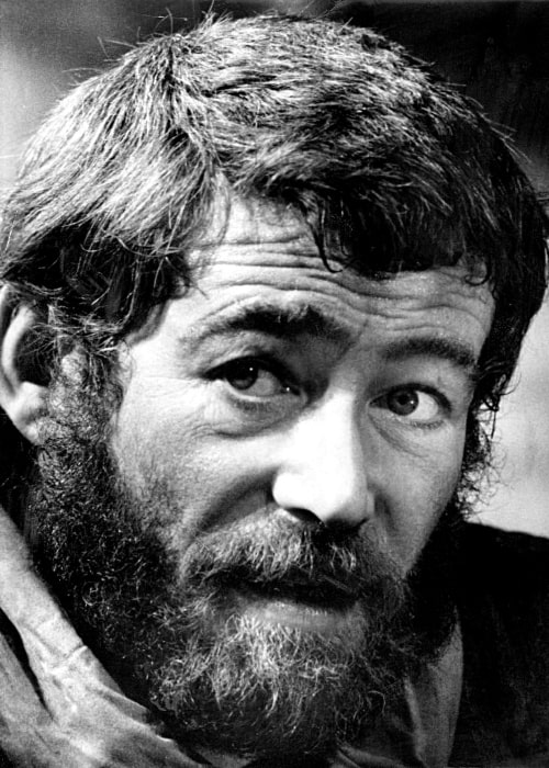 Peter O'Toole as King Henry II in a publicity photo for 'The Lion in Winter' (1968)