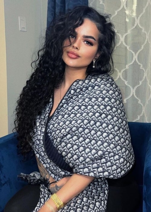 Rahaf Mohammed as seen in February 2023