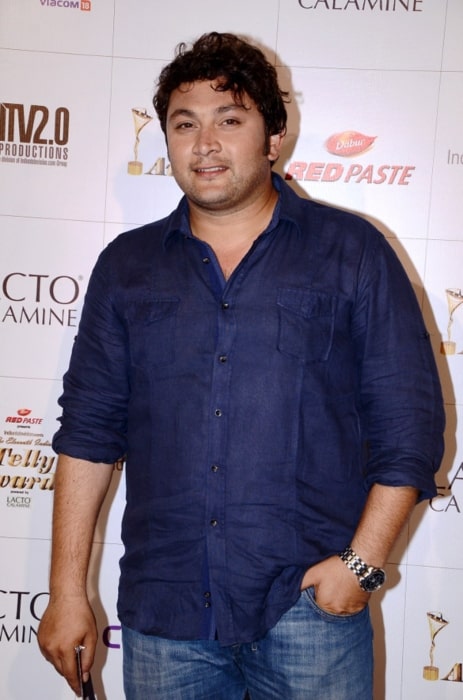 Rajesh Kumar as seen while posing for the camera at the Colors Indian Telly Awards in 2012