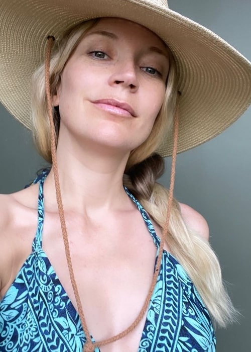 Sarah Roemer as seen while taking a selfie in May 2023