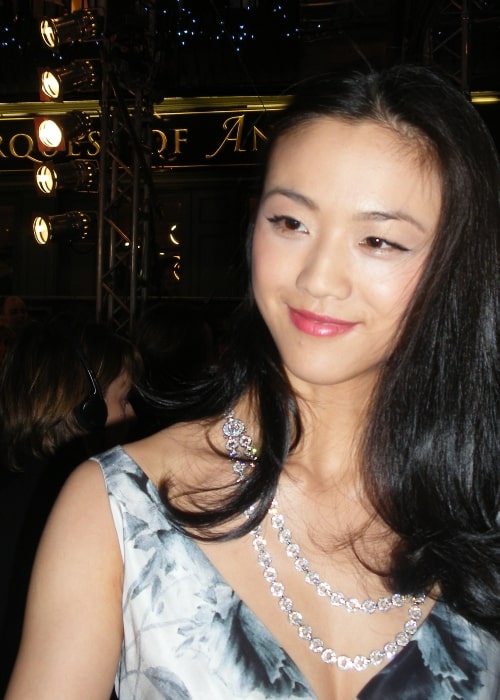 Tang Wei as seen at the 61st British Academy Film Awards in 2008
