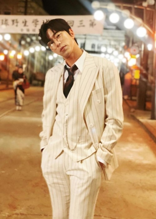 Yoon Hyun-min as seen while posing for the camera in July 2020