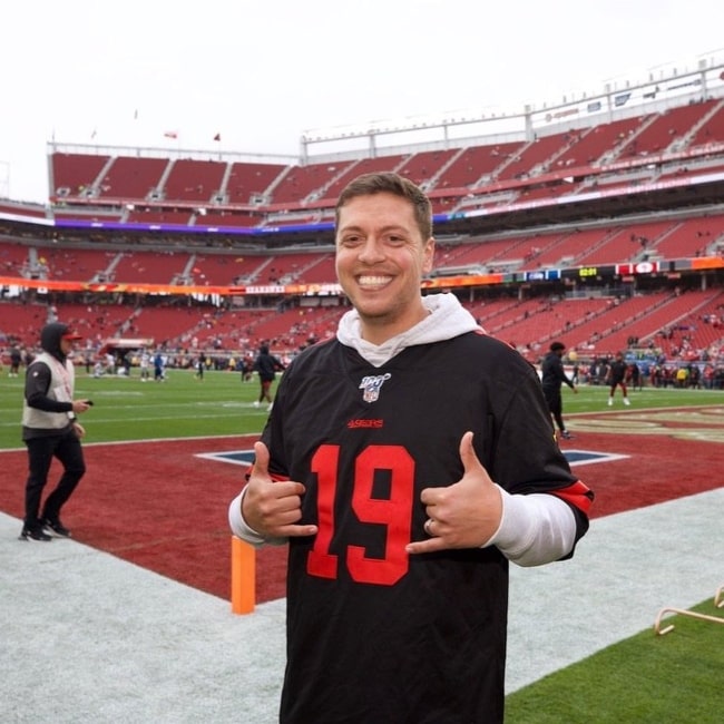 Zachary Piona as seen in a picture that was taken at the Levi's® Stadium in January 2023