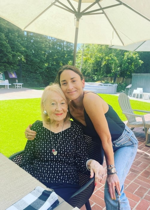 Bree Turner as seen in a picture with her grandmother in May 2023