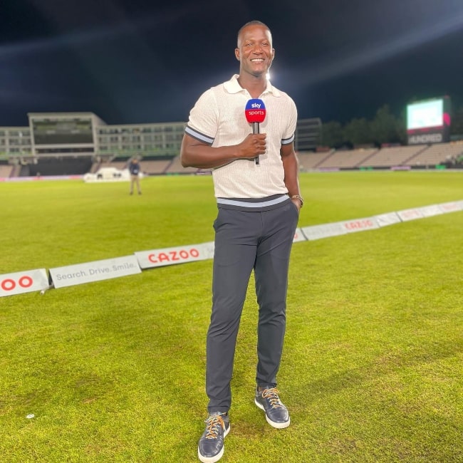 Daren Sammy as seen in a picture that was taken in August 2022, at The Ageas Bowl