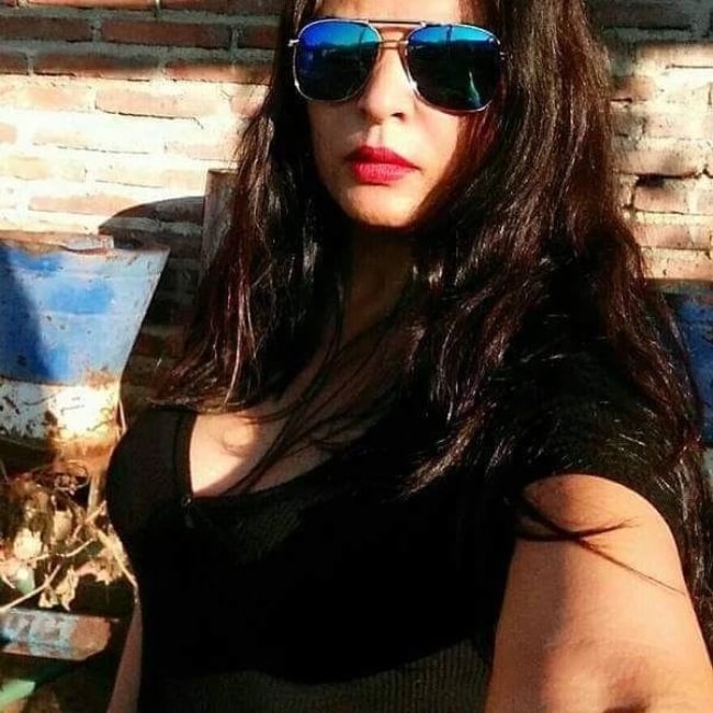 Elpidia Carrillo as seen while taking a selfie in November 2022
