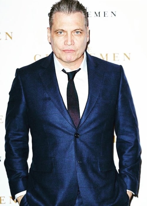 Holt McCallany as seen while posing for the camera during an event in London, United Kingdom in December 2019