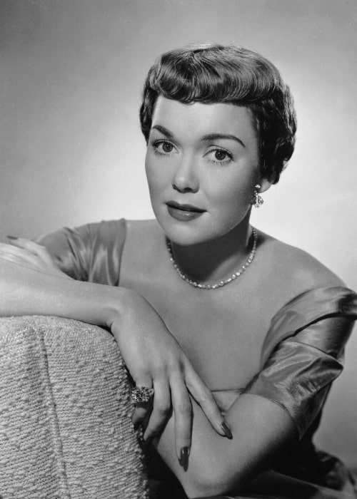 Jane Wyman as seen in a publicity photo in the 1950s
