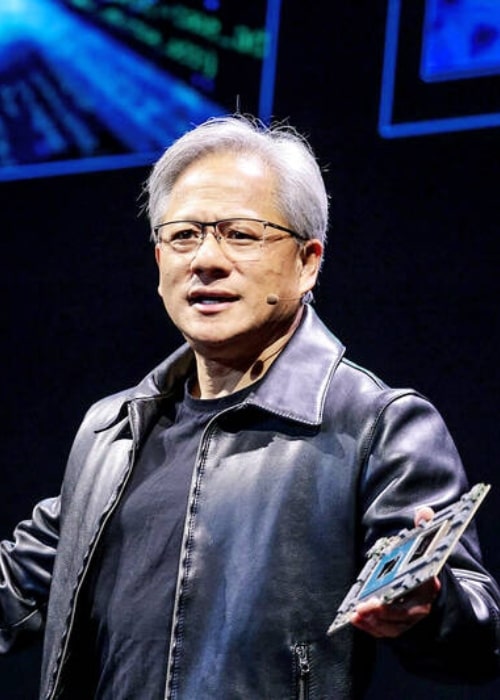 Jensen Huang as seen in an Instagram Post in May 2022