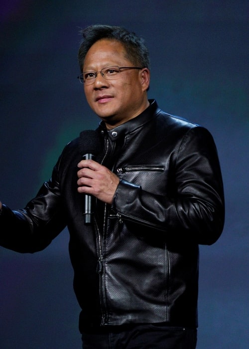 Jensen Huang as seen in an Instagram Post in September 2019