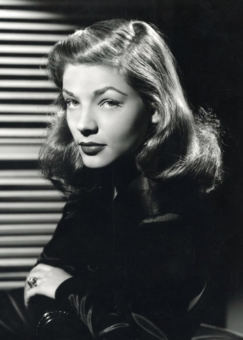 Lauren Bacall as seen in 1945